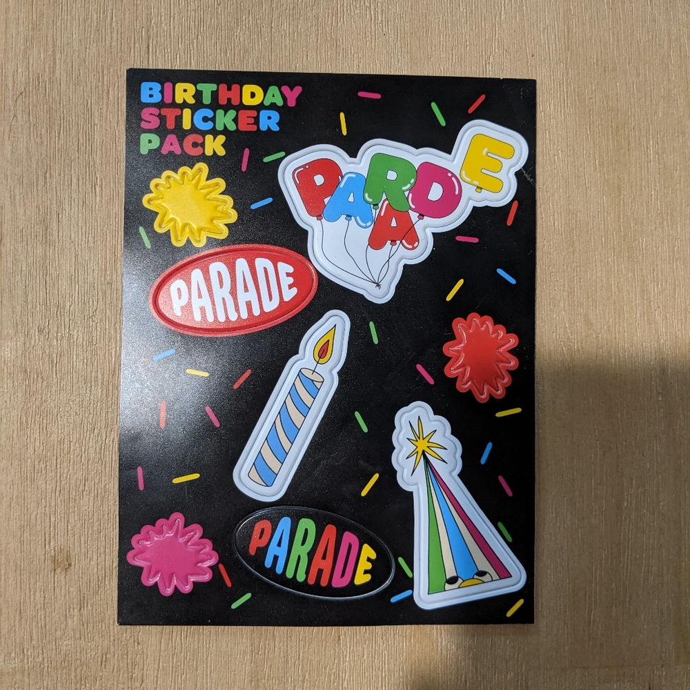 Birthday Stickers - Picture 2 of 2